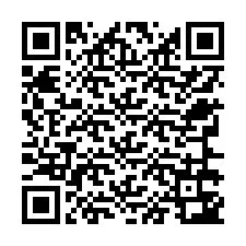 Código QR para número de telefone +12766343804