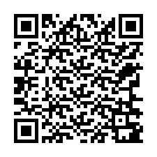 Codice QR per il numero di telefono +12766381201