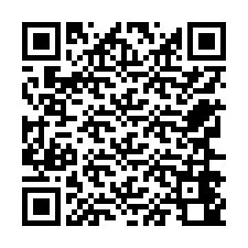 電話番号のQRコード +12766440877