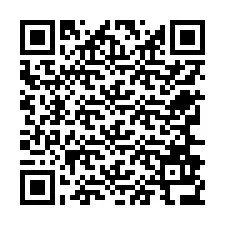 Código QR para número de teléfono +12766936766