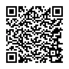 Código QR para número de teléfono +12766952478