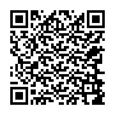 Codice QR per il numero di telefono +12766986229