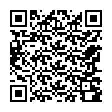 Codice QR per il numero di telefono +12767280357