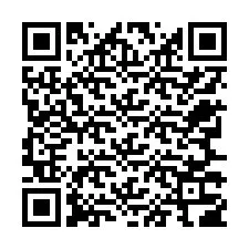 QR Code สำหรับหมายเลขโทรศัพท์ +12767306329