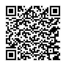 Kode QR untuk nomor Telepon +12767306342