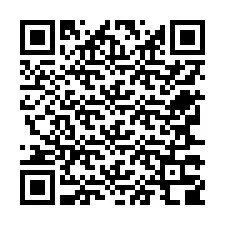 Kode QR untuk nomor Telepon +12767308076