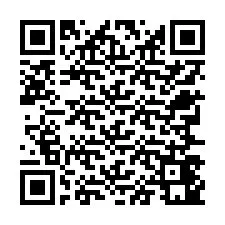 Codice QR per il numero di telefono +12767441298