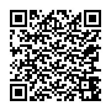 Kode QR untuk nomor Telepon +12767441889