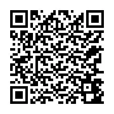 QR-Code für Telefonnummer +12767442591