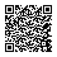 Kod QR dla numeru telefonu +12767445363