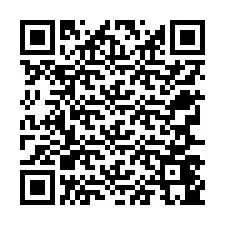 QR код за телефонен номер +12767445370