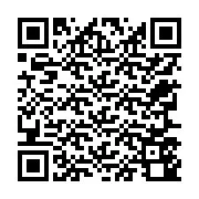 Código QR para número de telefone +12767540319