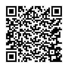 Kode QR untuk nomor Telepon +12767543519