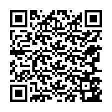 QR Code สำหรับหมายเลขโทรศัพท์ +12767543522