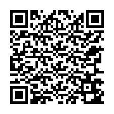 Codice QR per il numero di telefono +12767642504