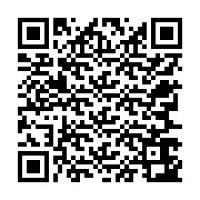 Codice QR per il numero di telefono +12767643938