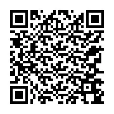 QR-Code für Telefonnummer +12767644370