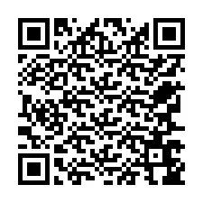 Codice QR per il numero di telefono +12767646573