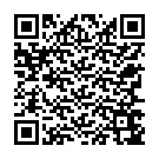 QR-code voor telefoonnummer +12767647664