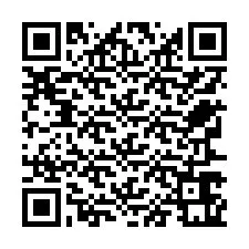 Codice QR per il numero di telefono +12767661853