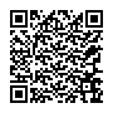 Codice QR per il numero di telefono +12767666701