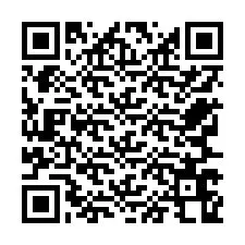 Código QR para número de teléfono +12767668537