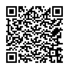 Kode QR untuk nomor Telepon +12767669097