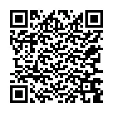 QR код за телефонен номер +12767689129