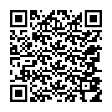 QR код за телефонен номер +12767814378