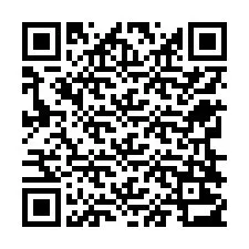 Código QR para número de teléfono +12768213252