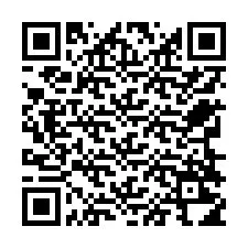 Codice QR per il numero di telefono +12768214643