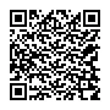 Código QR para número de teléfono +12768218031