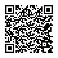 電話番号のQRコード +12768218397