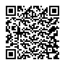 Código QR para número de teléfono +12768218471