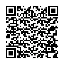 Código QR para número de teléfono +12768218964