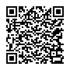 QR-Code für Telefonnummer +12768333829