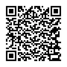 Código QR para número de telefone +12768333832