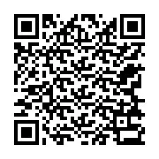 Código QR para número de teléfono +12768333835