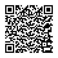 QR-код для номера телефона +12768333840