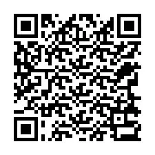 Código QR para número de telefone +12768333841