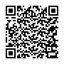 QR-code voor telefoonnummer +12768333962