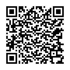 QR-code voor telefoonnummer +12768334189