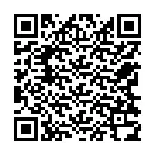 QR-code voor telefoonnummer +12768334193