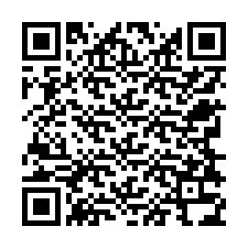 QR-koodi puhelinnumerolle +12768334194