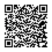 Kode QR untuk nomor Telepon +12768334195