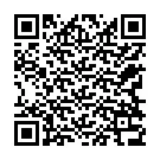 QR Code สำหรับหมายเลขโทรศัพท์ +12768336621