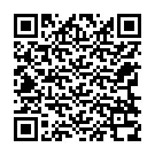 Código QR para número de telefone +12768338605