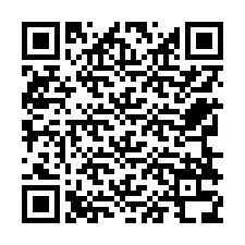 QR-koodi puhelinnumerolle +12768338607