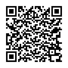 QR Code pour le numéro de téléphone +12768338610