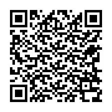 QR Code สำหรับหมายเลขโทรศัพท์ +12768338612